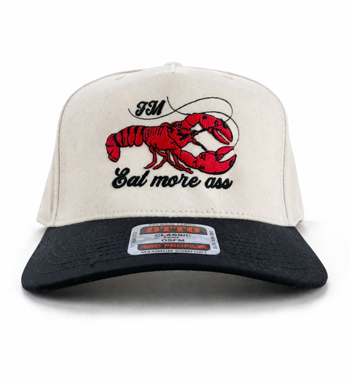 crawfish smoking a cigarette hat Repeat Trucker  Fleurty Girl southern lifestyle lovers 8-bit Crawfish Dad hat |