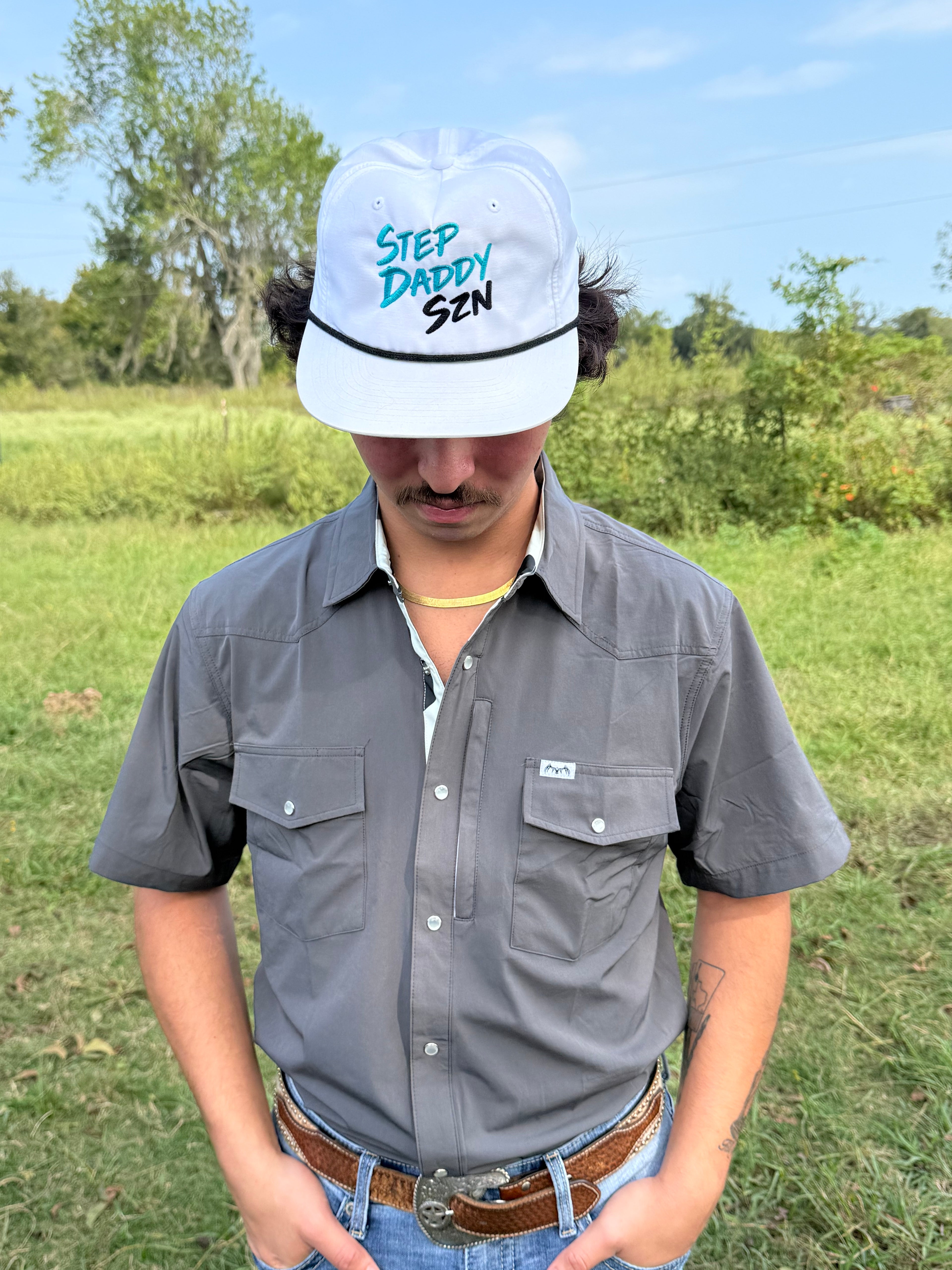 FowlRacks Pearl Snap Button-Up